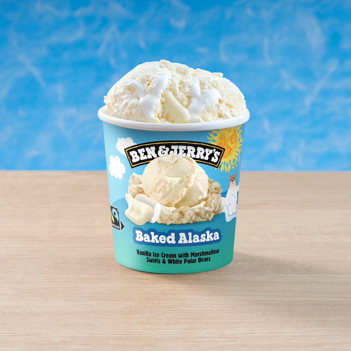 Baked Alaska Ice Cream - Tub 3 / 4