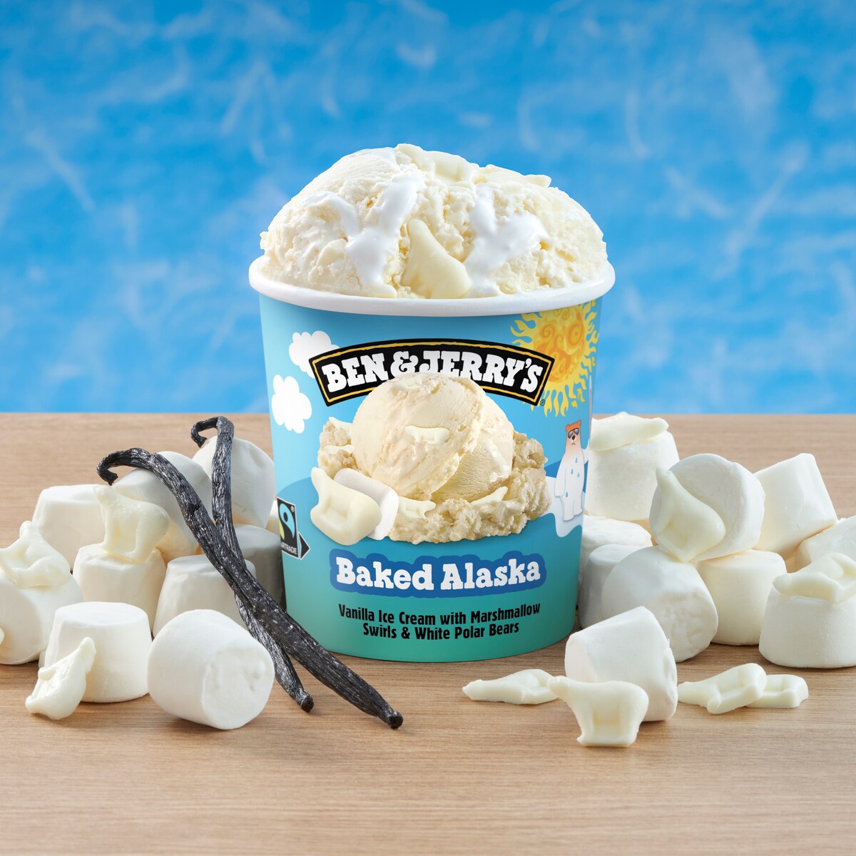 Baked Alaska Ice Cream - Tub 2 / 4