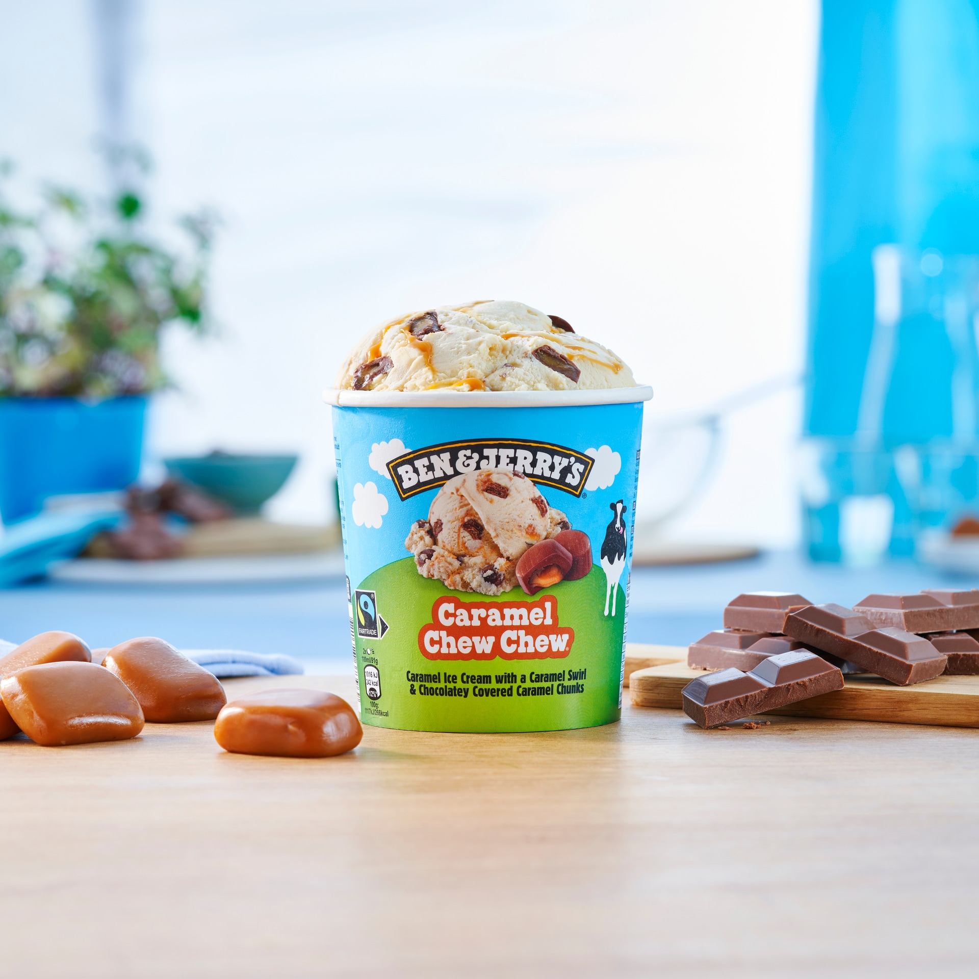 Caramel Chew Chew Original Ice Cream Tubs