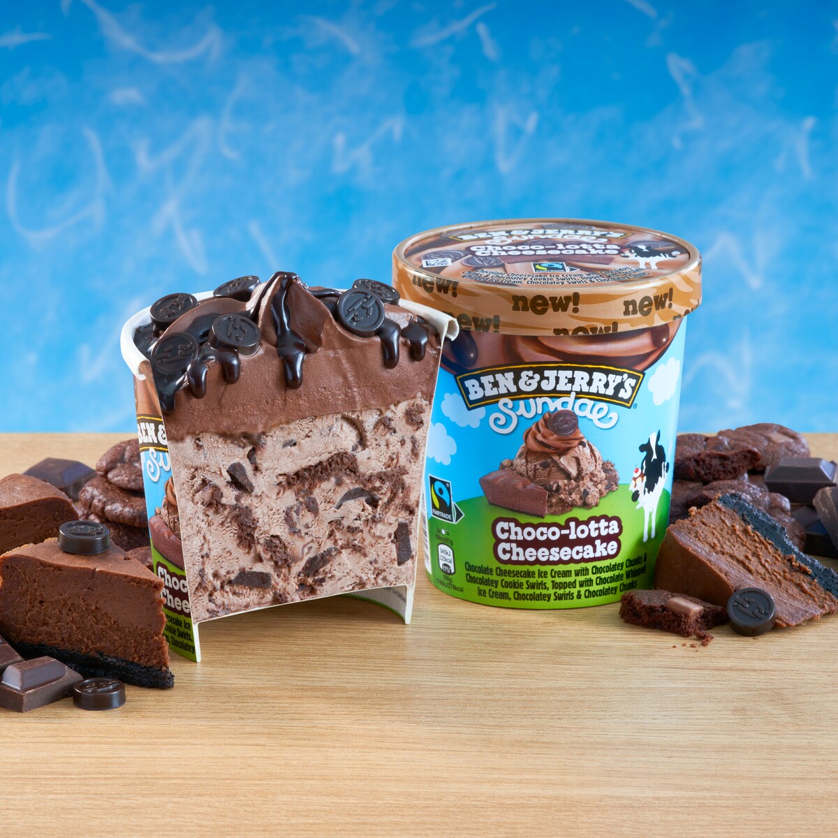 Choco-lotta Cheesecake Sundae - Tub 3 / 4