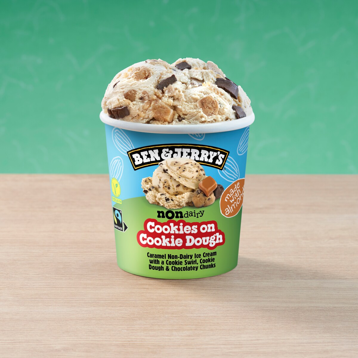 Cookies On Cookie Dough Non-Dairy - Tub 3 / 4