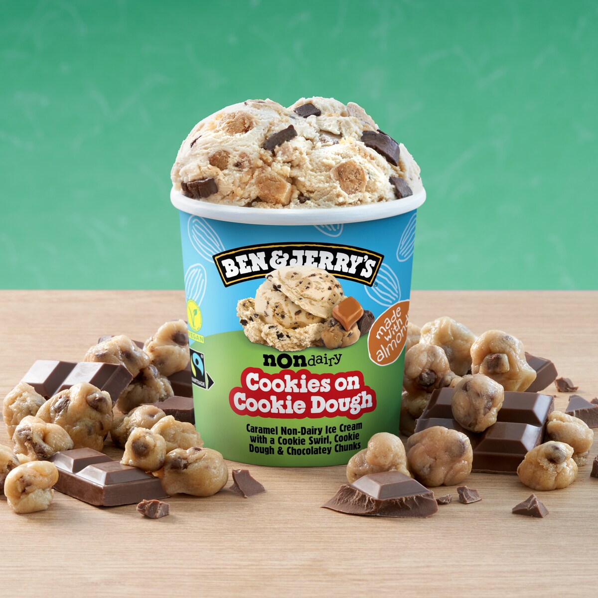 Cookies On Cookie Dough Non-Dairy - Tub 2 / 4