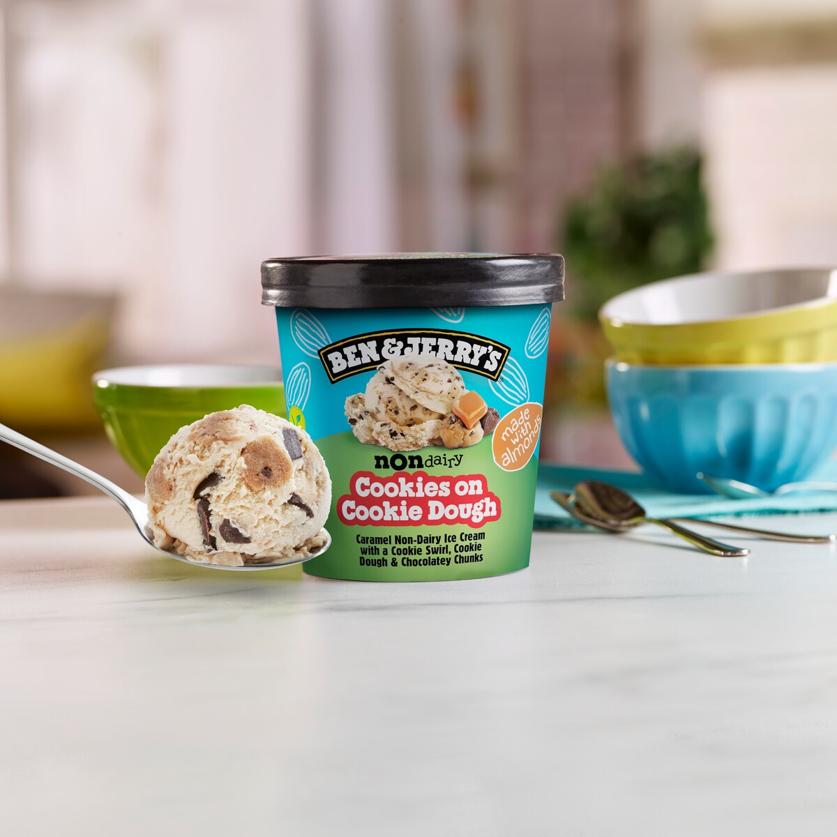 Cookies On Cookie Dough Non-Dairy - Tub 4 / 4