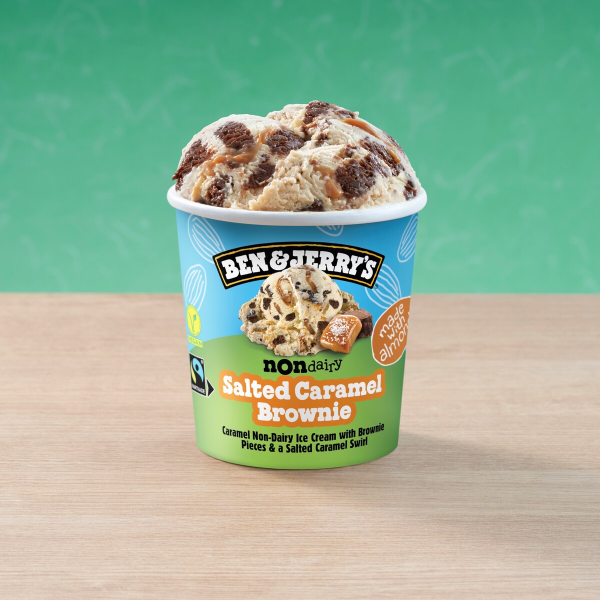 Salted Caramel Brownie Non-Dairy - Tub 3 / 4