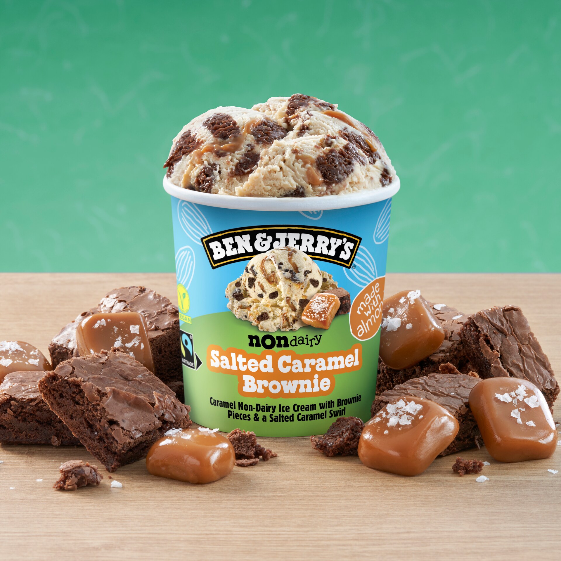 Salted Caramel Brownie Non-Dairy Frozen Dessert 