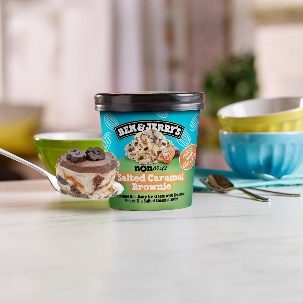 Salted Caramel Brownie Non-Dairy - Tub 4 / 4