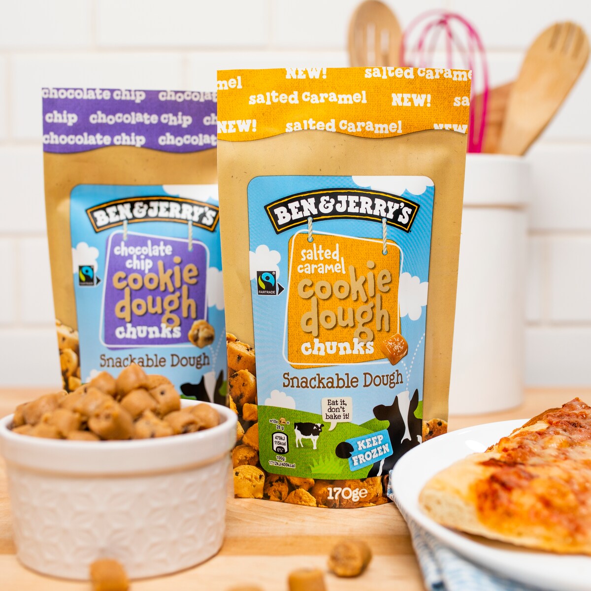 Salted Caramel Cookie Dough Chunks - Bag 3 / 4
