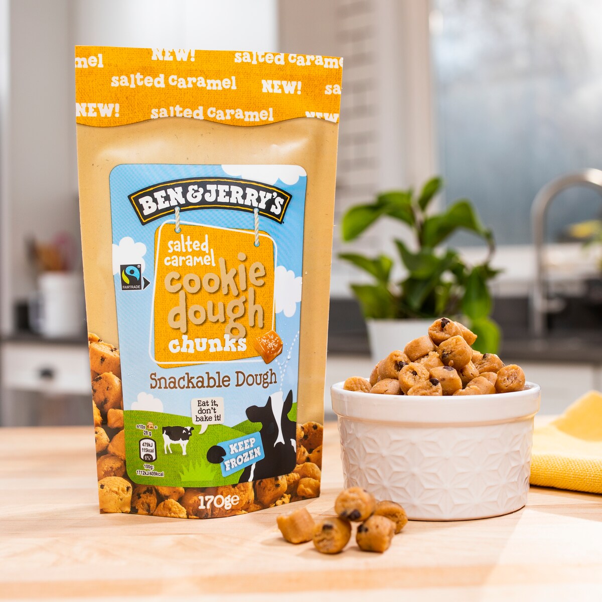 Salted Caramel Cookie Dough Chunks - Bag 1 / 4