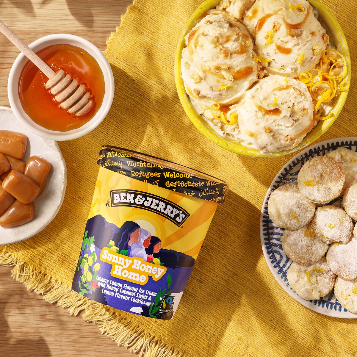 Sunny Honey Home Ice Cream - Pint 2 / 6