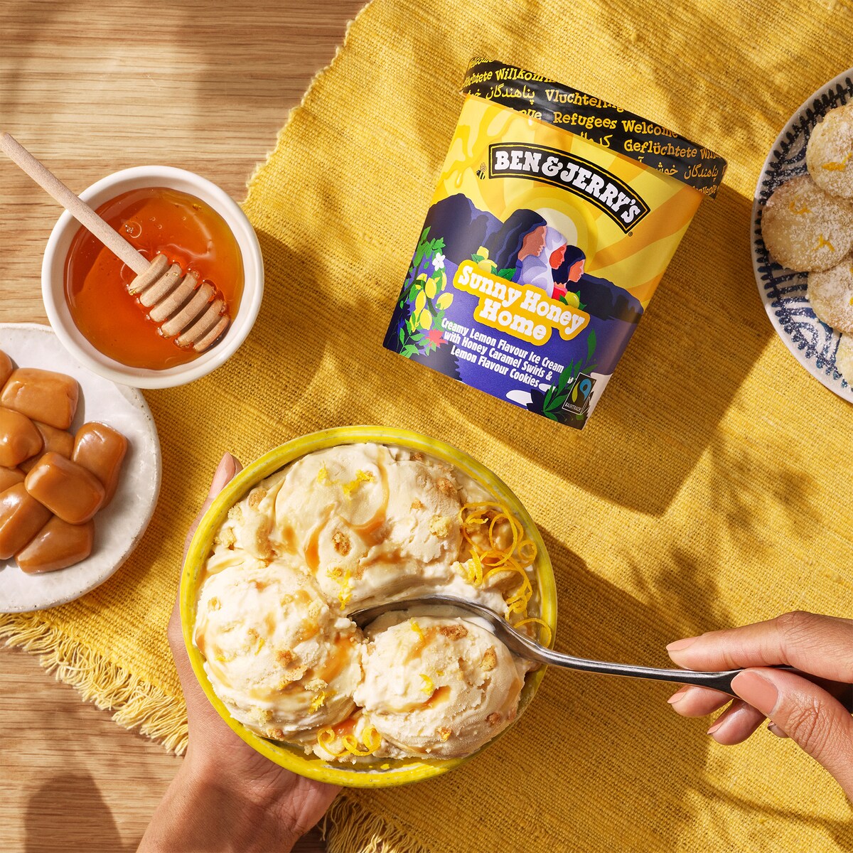 Sunny Honey Home Ice Cream - Pint 3 / 6