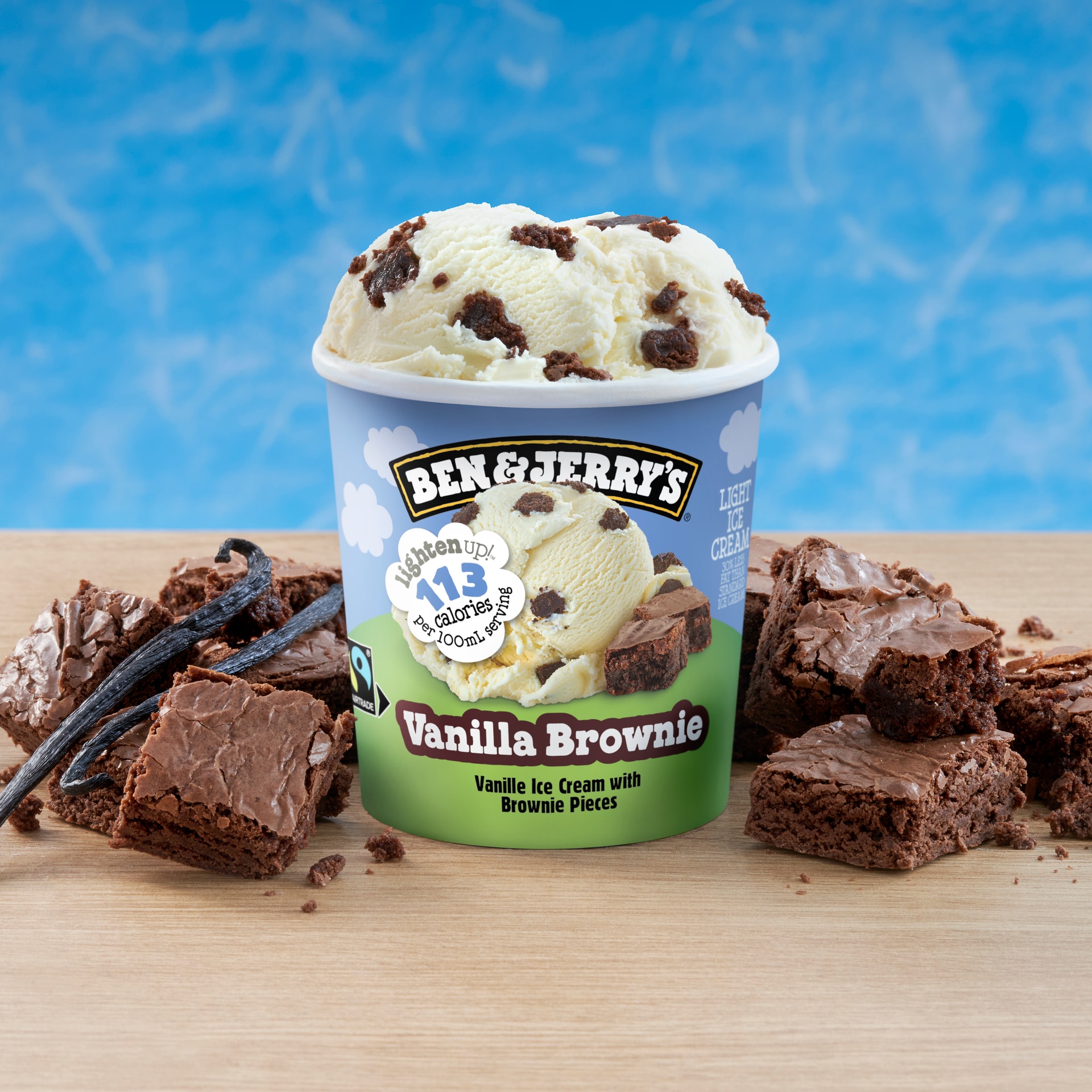 Lighten Up Vanilla Brownie Lighten Up! Tubs