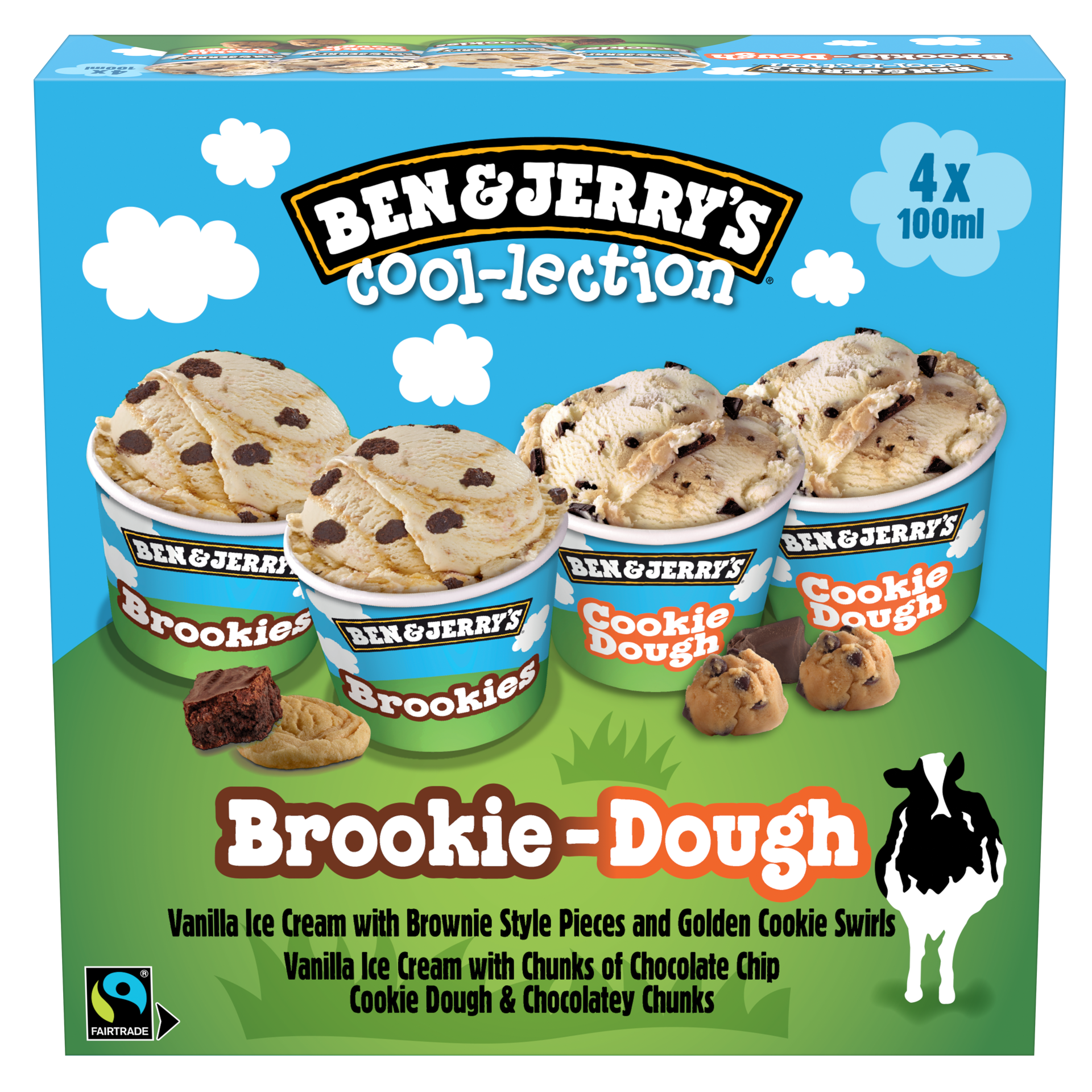 Brookie Dough Cool-lection Original Ice Cream Mini Cups