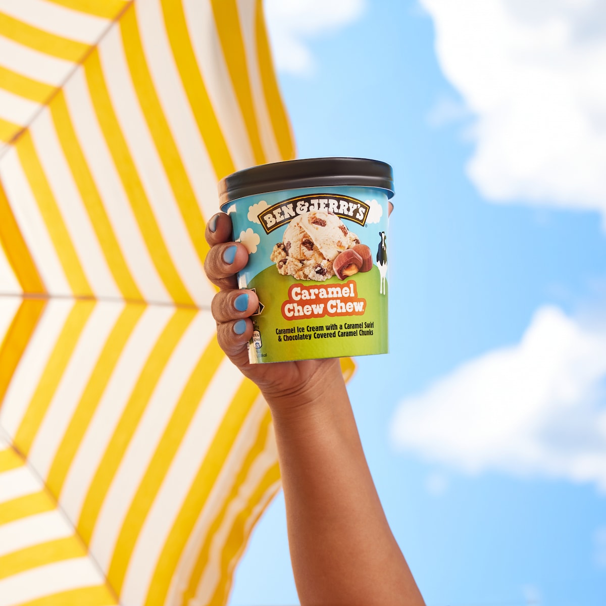 Caramel Chew Chew Ice Cream - Tub 4 / 4