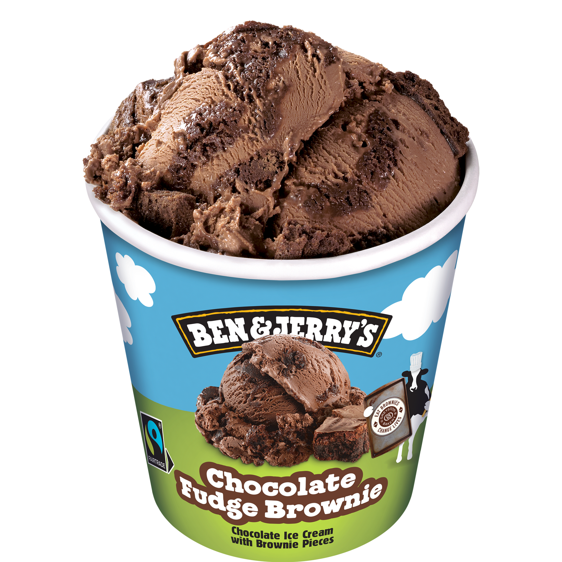 Chocolate Fudge Brownie Original Ice Cream Tubs