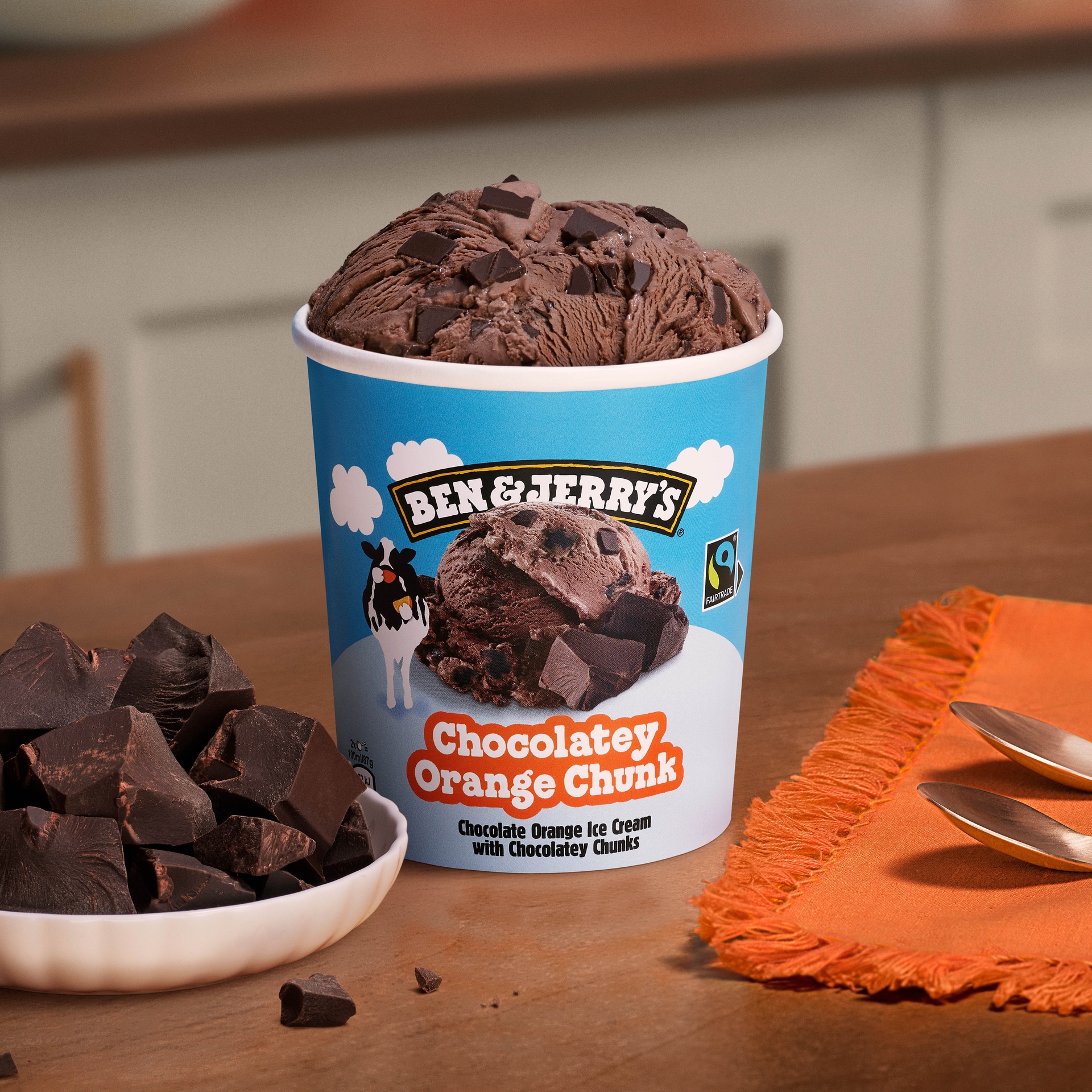 Chocolatey Orange Chunk Original Ice Cream Tubs