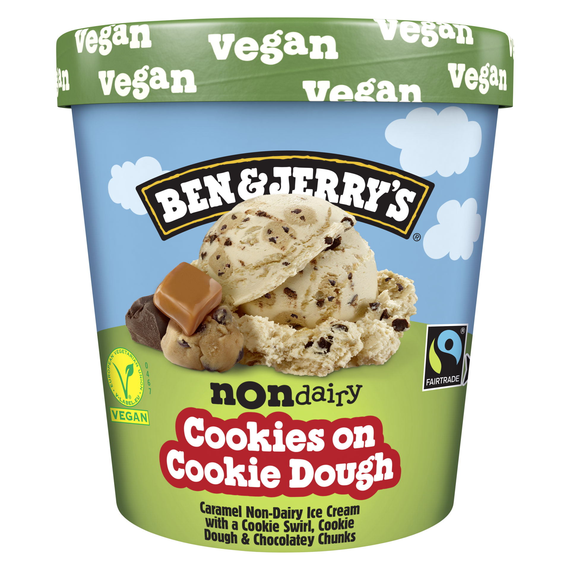 Cookies on Cookie Dough Non-Dairy Oat Tubs