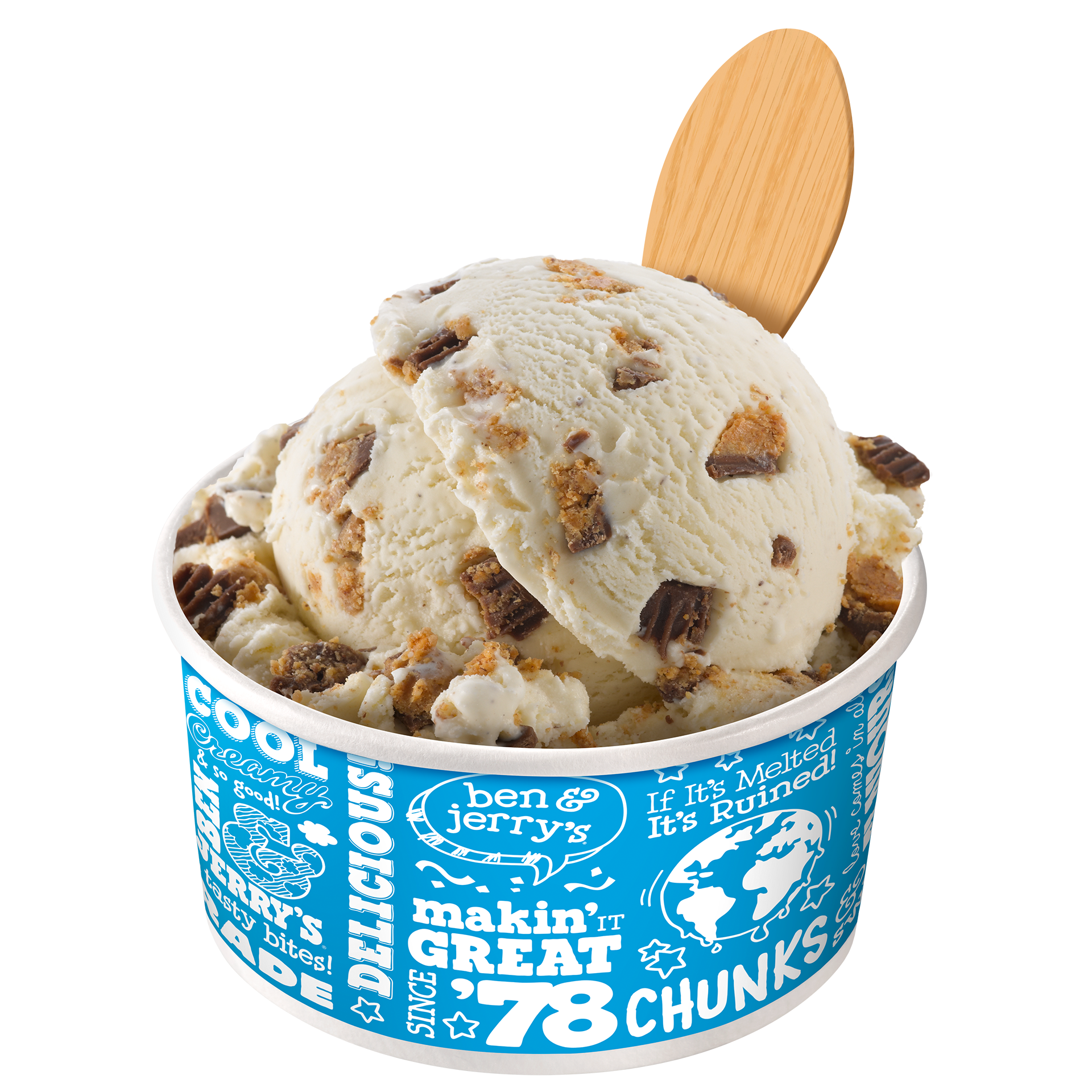 Peanut Butter Cup Ice Cream - Bulk