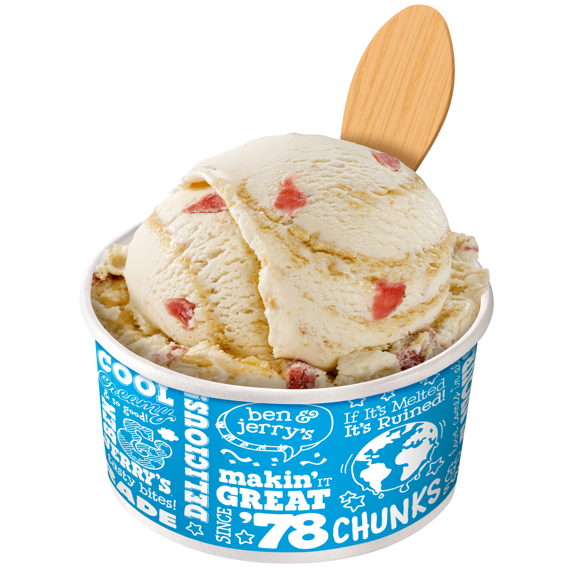 Strawberry Cheesecake Original Ice Cream Scoop Shop Flavours