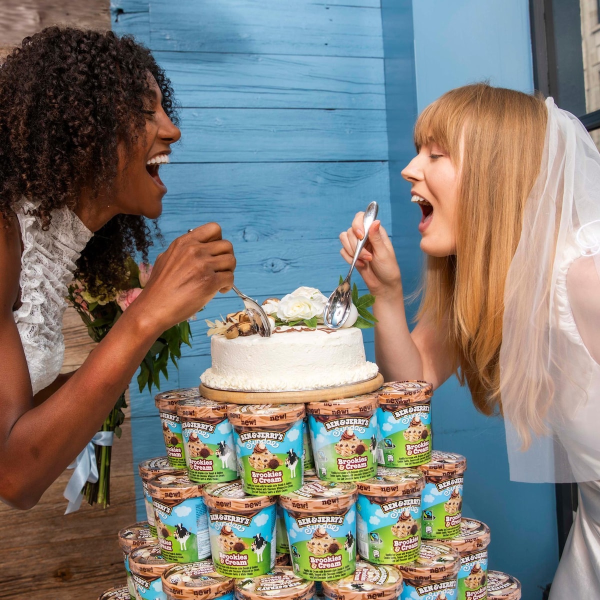 Win the Ultimate Ben & Jerry's Brookies Wedding Cake!