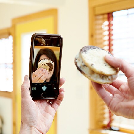 Multitasking with Ben & Jerry's 'Wich - Socialize