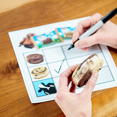 Multitasking with Ben & Jerry's 'Wich - Vote