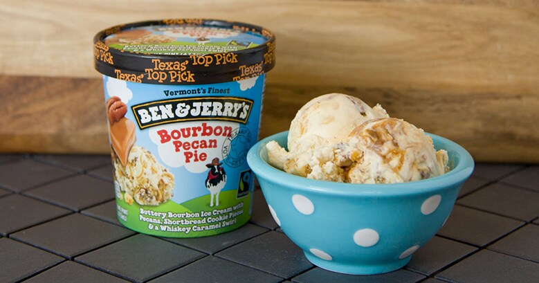 Ben & Jerry's Bourbon Pecan Pie