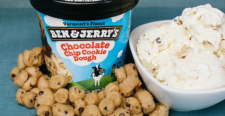 Ben & Jerry's Chocolate Chip Cookie Dough ice cream