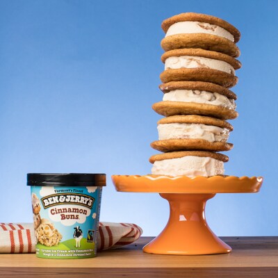 Ben & Jerry's Snickerdoodle Ice Cream Sammies recipe